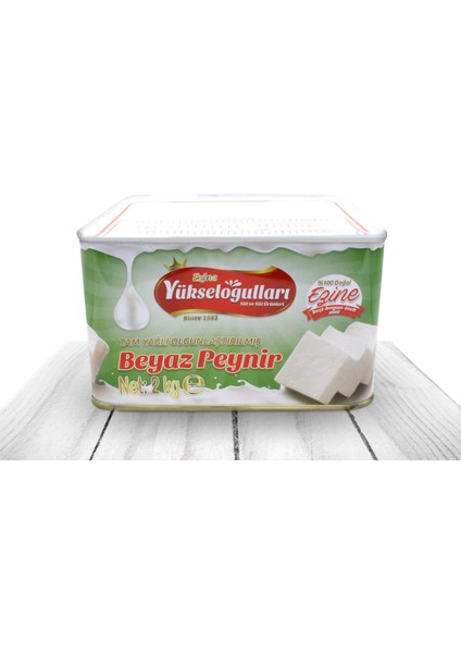 Ezine Keçi Peyniri 2 kg Teneke