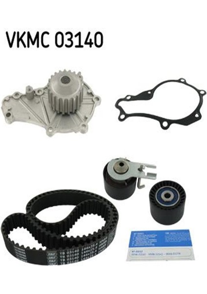VKMC03140 Triger Seti+Devirdaim Su Pompasi P206 P207 P307 C1 C2 C3 (I Iı Iı) C3 Pluriel Xsara Iı DV4TD (1.4 Hdi 8V Fiesta 1.4tdci) (144DIS Kayis) . Mazda 2 1.4 Mzr-Cd 08-15 (WH789563)