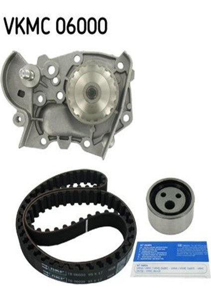 VKMC06000 Devirdaimli Eksantrik Gergi Kiti Clio I 1.2 1.4 (90 98) Megane I 1.4 1.6 (96 99) R19 1.2 1.4 (88 995 Dis 7700736091 (WC367192)