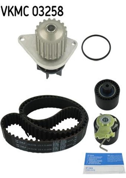 VKMC03258 Triger Set+Su Pompasi (Devirdaim) C2 C3 C4 P207 P206 P307 1.4 16V 03- (ET3J4) (135 Dis Kayis) 0831L4 0831L5 (WF176369)