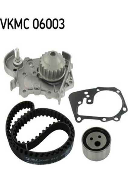 VKMC06003 Triger Seti +Devirdaim K7MK7J R19-CLIO-KANGO-MEGANE 96 Dis (WF625871)