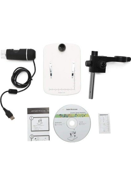 5mp 20 300X USB Dijital Mikroskop Büyüteçli Video Kamera