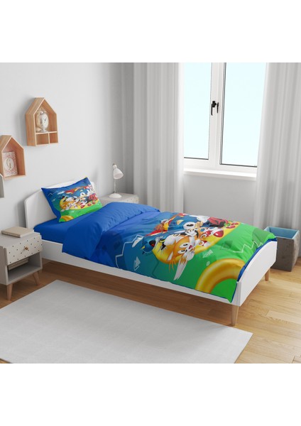 Erays Home Erayshome Sonic Tek Kişilik Çarşafsız Nevresim Takımı