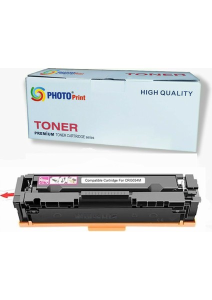 Canon CRG-054 / Hp CF543A Uyumlu M Kırmızı Ithal Muadil Toner (1.500 Sayfa)
