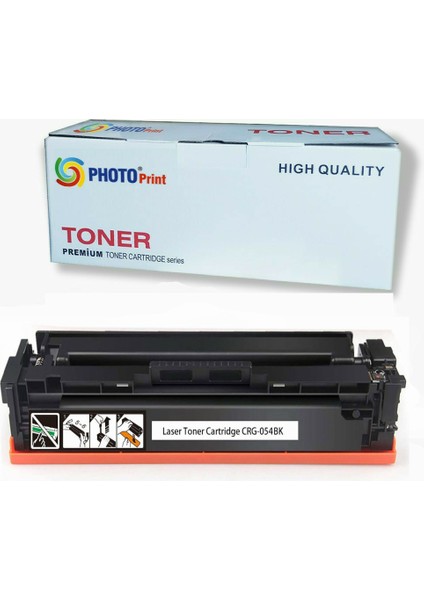 Canon I-Sensys MF-641CW CRG054 Bk Siyah Muadil Toner (1.500 Sayfa)