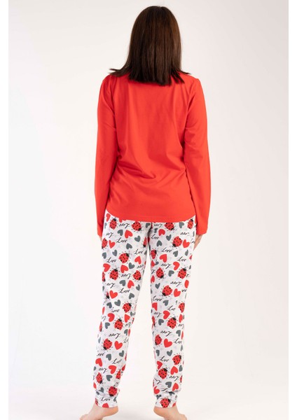 Kadın Büyük Beden Uzun Kol Pijama Takım fırsatları