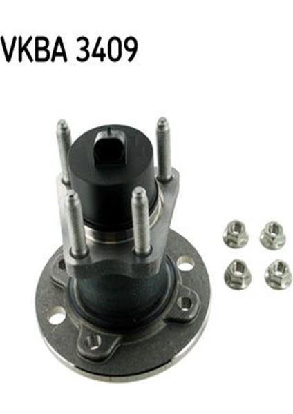 VKBA3409 Arka Teker Poryasi 4 Bijon Abs Haric Merıva A 03-10 Astra G 98-10 Astra F 92-98 Combo C 01-11 Vectra A 89-95 1604003 (WK773294)