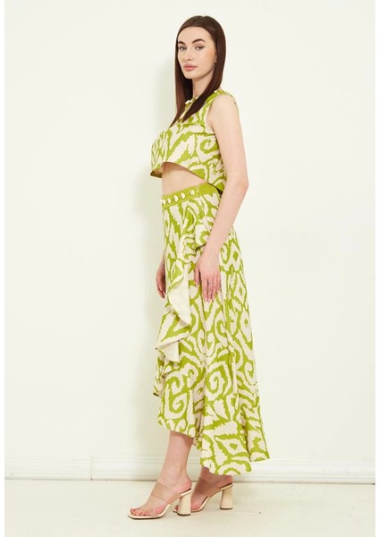 Keten Etekli Crop Takım