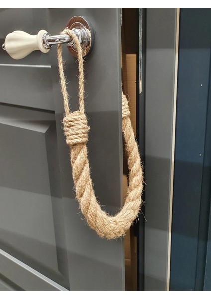 Kapı Stopu - Otantik Jüt Halat Kapı Stopu - Door Stopper fırsatları