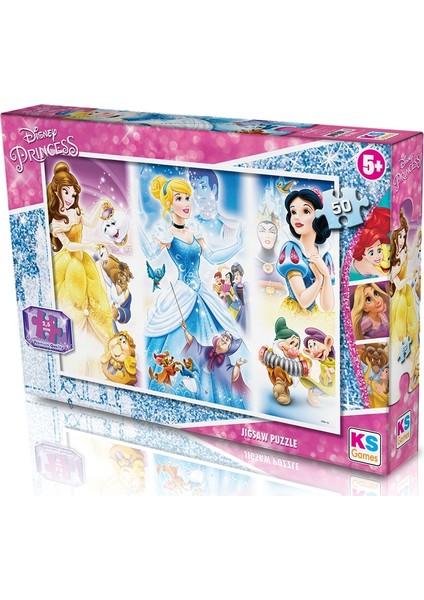 Puzzle 50 Parça Disney Prensesler