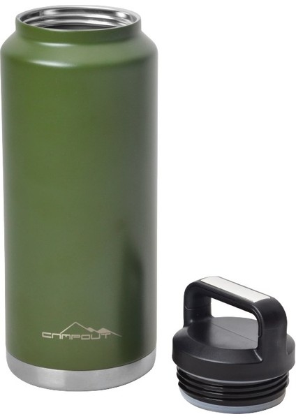 Campout Yemek ve Buz Termosu Yeşil 1000 ml