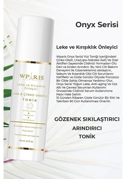 Leke ve Iz Önleyici Lha & Çinko Oksitli Tonik 110ML