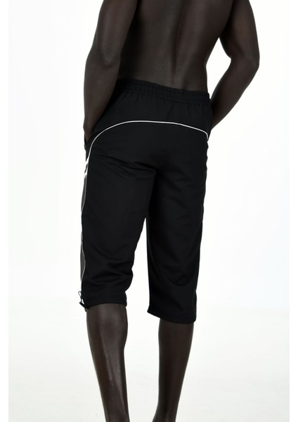 Enrico Ferryerkek Siyah Mıcropoly Kumaş Cepli Yanları Şeritli Çabuk Kuruma Özellikli Kapri EDY2528S fırsatları