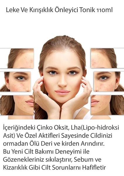 Leke ve Iz Önleyici Lha & Çinko Oksitli Tonik 110ML