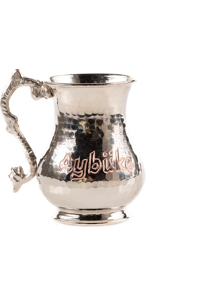 Dmt Copper Gaziantep Bakır El Çekiç Dövmesi Isimli Kupa Bardak Hediyelik Isme Özel 0,8mm (3'lü Set)