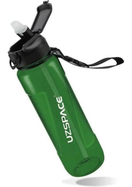 Tritan Pipetli Su Matarası Yeşil 850 ml 6056
