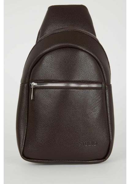 Erkek Suni Deri Bel Çantası B1939AXNS