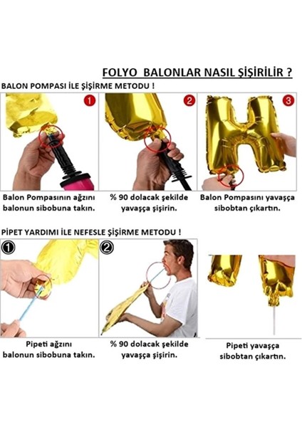 5 Rakamı 40 Inç Siyah Folyo Balon 100 cm