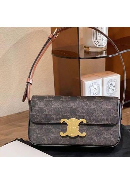 Niş Presbiyopi Retro Koltuk Altı Çantası Tek Omuz Messenger Kadın Çantası (Yurt Dışından)