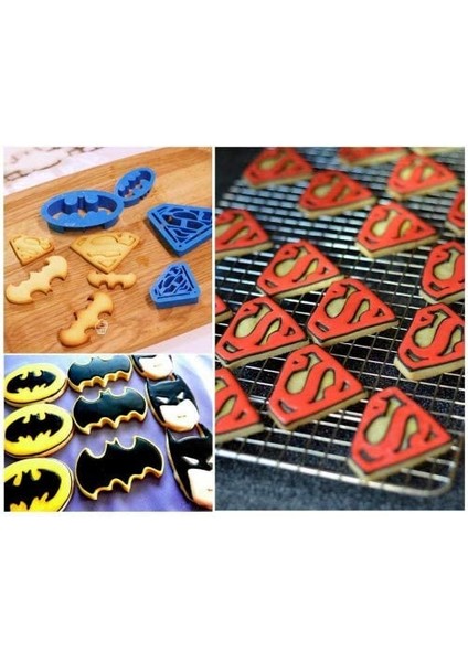 4 Batman Bisküvi Kesici (Yurt Dışından) fırsatları