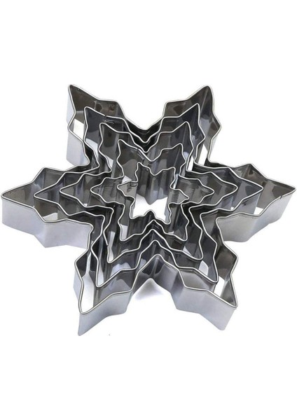 5 Kar Tanesi Bisküvi Kalıbı (Yurt Dışından)