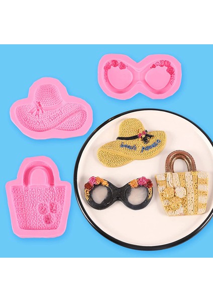 Üç Parçalı Dokuma Cam Torba Silikon Kalıp (Yurt Dışından) modelleri