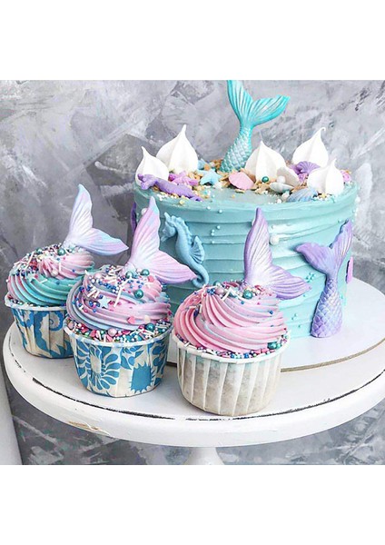 6 Deniz Temalı Silikon Çikolata Kalıpları Pembe (Yurt Dışından) fiyatları