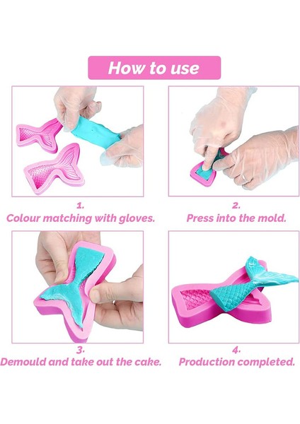 6 Deniz Temalı Silikon Çikolata Kalıpları Pembe (Yurt Dışından) fırsatları