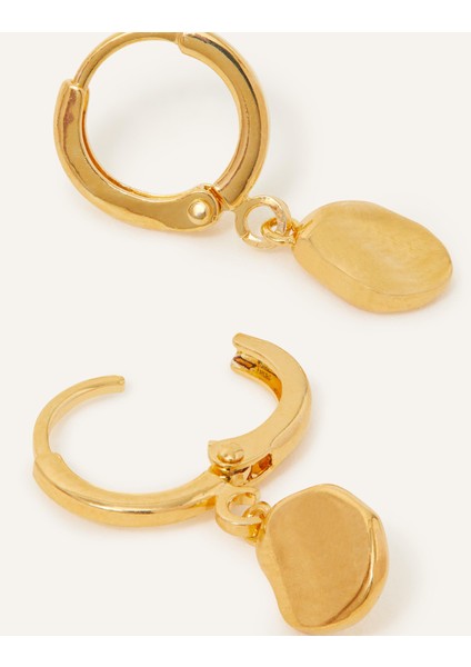 Altın Kaplama Huggie Hoops Küpe Seti modelleri