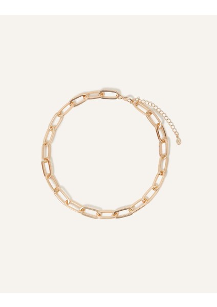 Zincirli Altın Renk Kolye modelleri