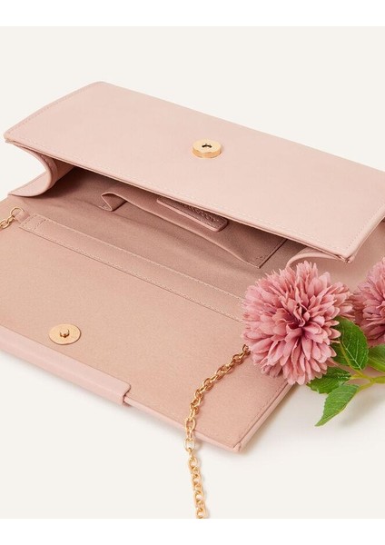 Çıtçıt Kapaklı Büyük Boy Zincirli Bej Renk Omuz El Çantası modelleri