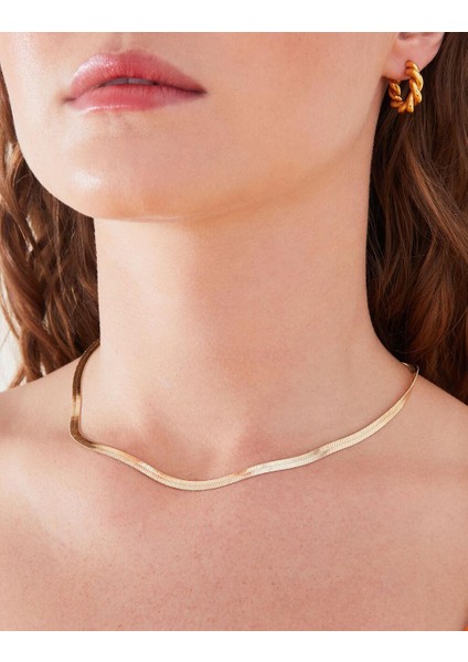 Yılan Zincir Altın Renk Kolye fiyatları