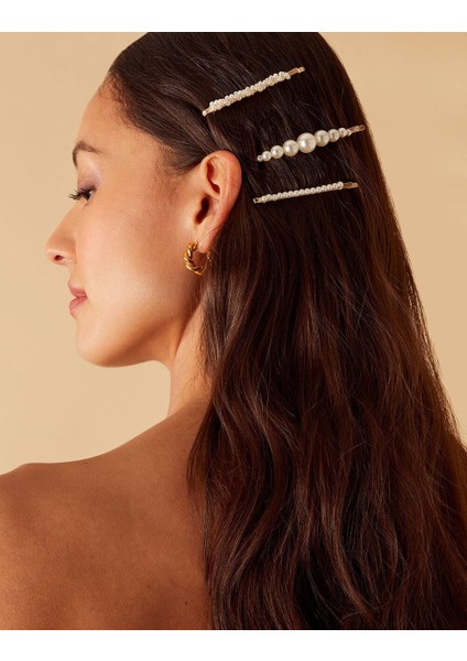 Inci Kıskaç Saç Tokası 5'li Paket modelleri