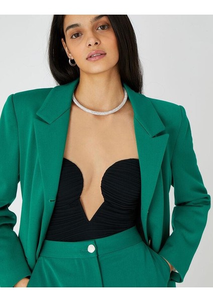 Elmas Taşlı Tüp Kolye fiyatları