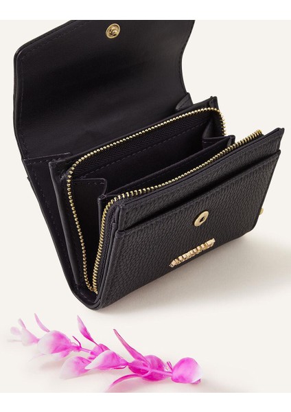 Çıtçıt Kapaklı Fermuarlı Koyu Lacivert Renk Kartlık Cüzdan modelleri