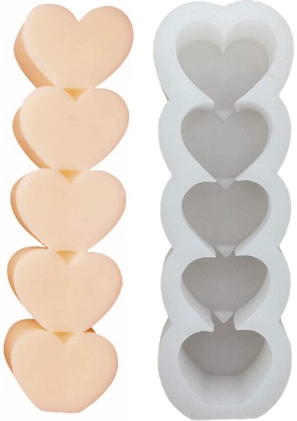 2 Beş Çekirdekli Silikon Kalıp (Yurt Dışından) fırsatları