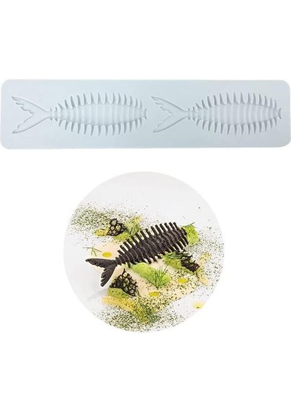 1 × Silikon Dantel Yastık Balık Kemiği (Yurt Dışından)