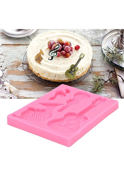 1x Gitar Şekilli Silikon Kalıp (Yurt Dışından) modelleri