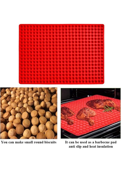 Silikon Fırın Tepsisi 2 Dilim Kırmızı (Yurt Dışından) fiyatları