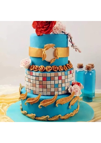 6 Geometrik Kek Zımba Seti (Yurt Dışından) fırsatları