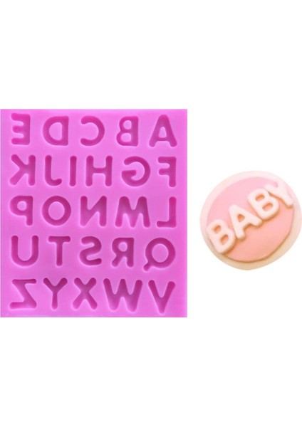 1 Büyük Harf Silikon Kalıp (Yurt Dışından) fırsatları