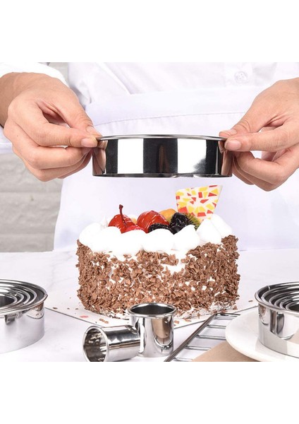 11 Yuvarlak Kek Kesme Kalıbı Seti (Yurt Dışından) fırsatları