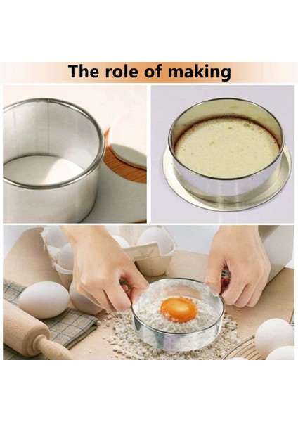 11 Yuvarlak Kek Kesme Kalıbı Seti (Yurt Dışından) indirimleri