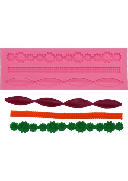 2 Uzun Dantel Çikolata Kalıbı (Yurt Dışından) indirimleri