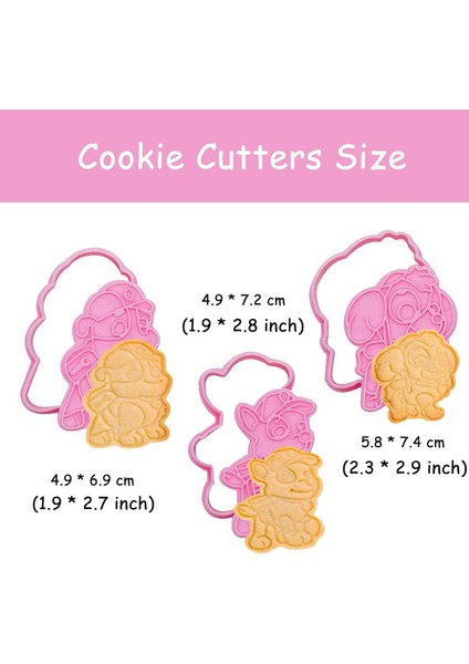 1 Set Düğünçiçeği Bisküvi Kesme Kalıbı (Yurt Dışından)