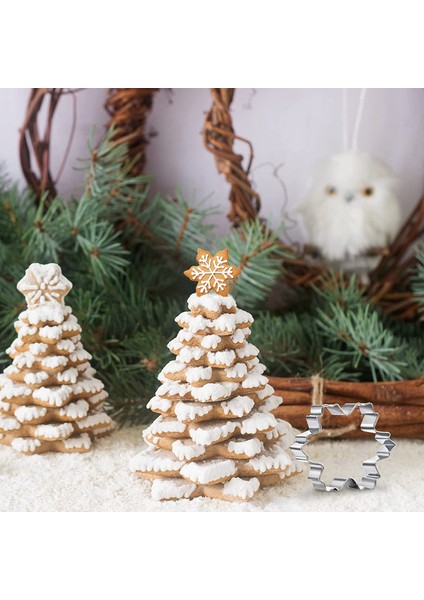 9 Paket Noel Kar Tanesi Bisküvi Kesici (Yurt Dışından) fiyatları