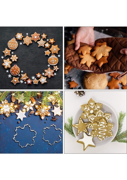 9 Paket Noel Kar Tanesi Bisküvi Kesici (Yurt Dışından) indirimleri