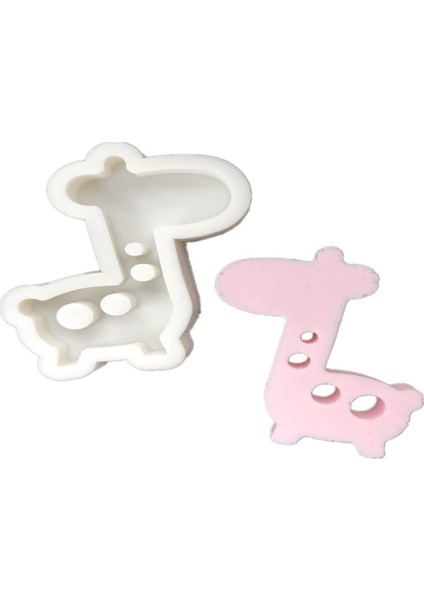 2 Zürafa Silikon Kalıp Seti (Yurt Dışından) modelleri