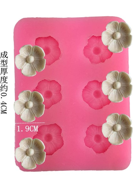 2 Silikon Papatya Kalıp Seti (Yurt Dışından)