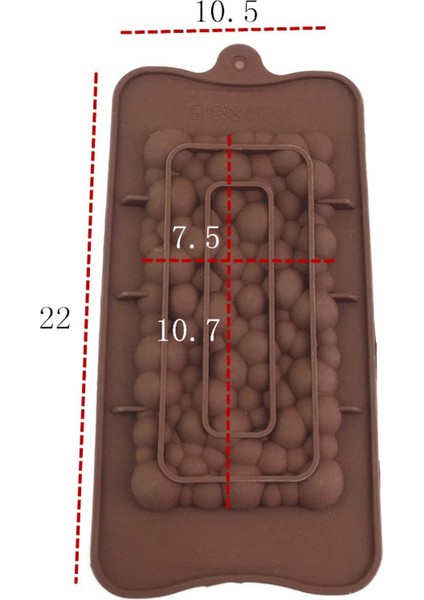 3x Gofret Geometrik Üçgen Kabarcık Kalıbı (Yurt Dışından) modelleri